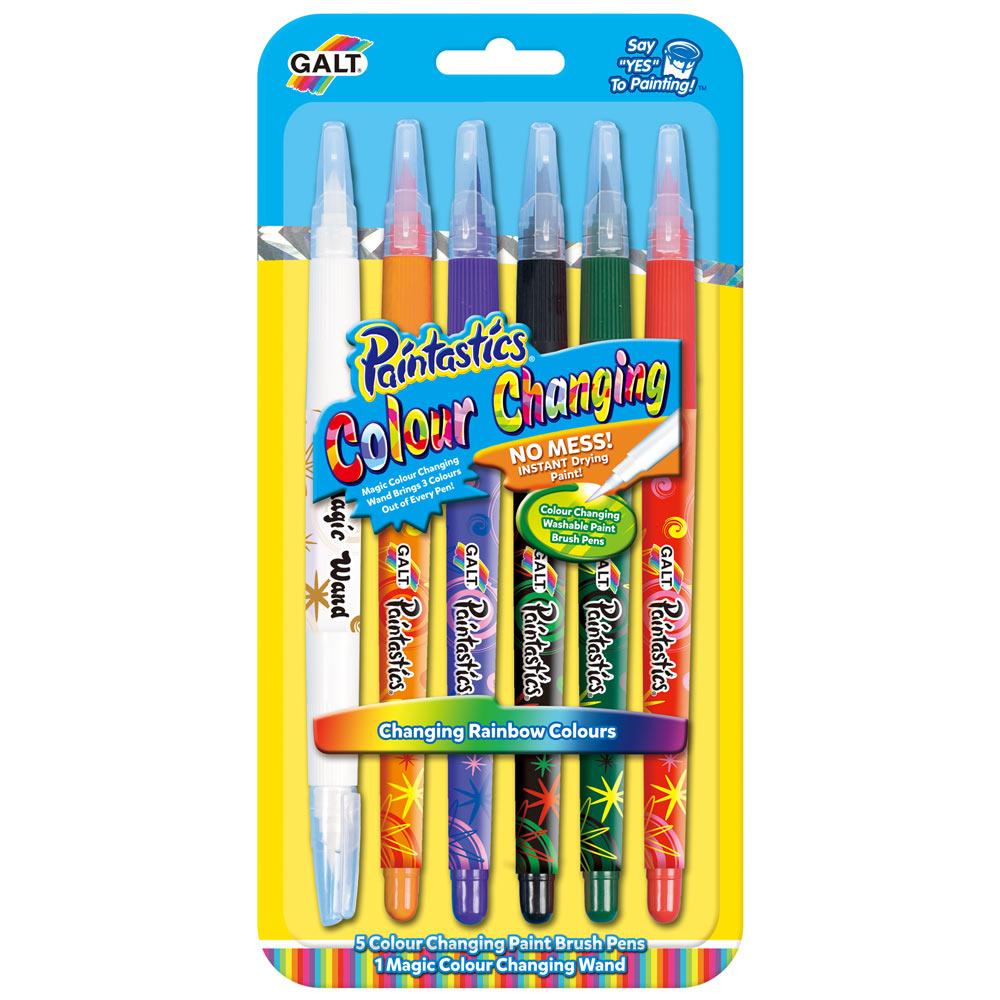 Paintastics - 5 Colour Changing Pens & Magic Wand