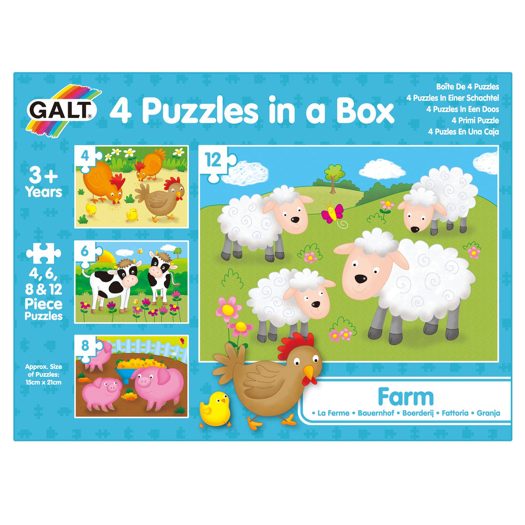 4 Puzzles in a Box - Farm