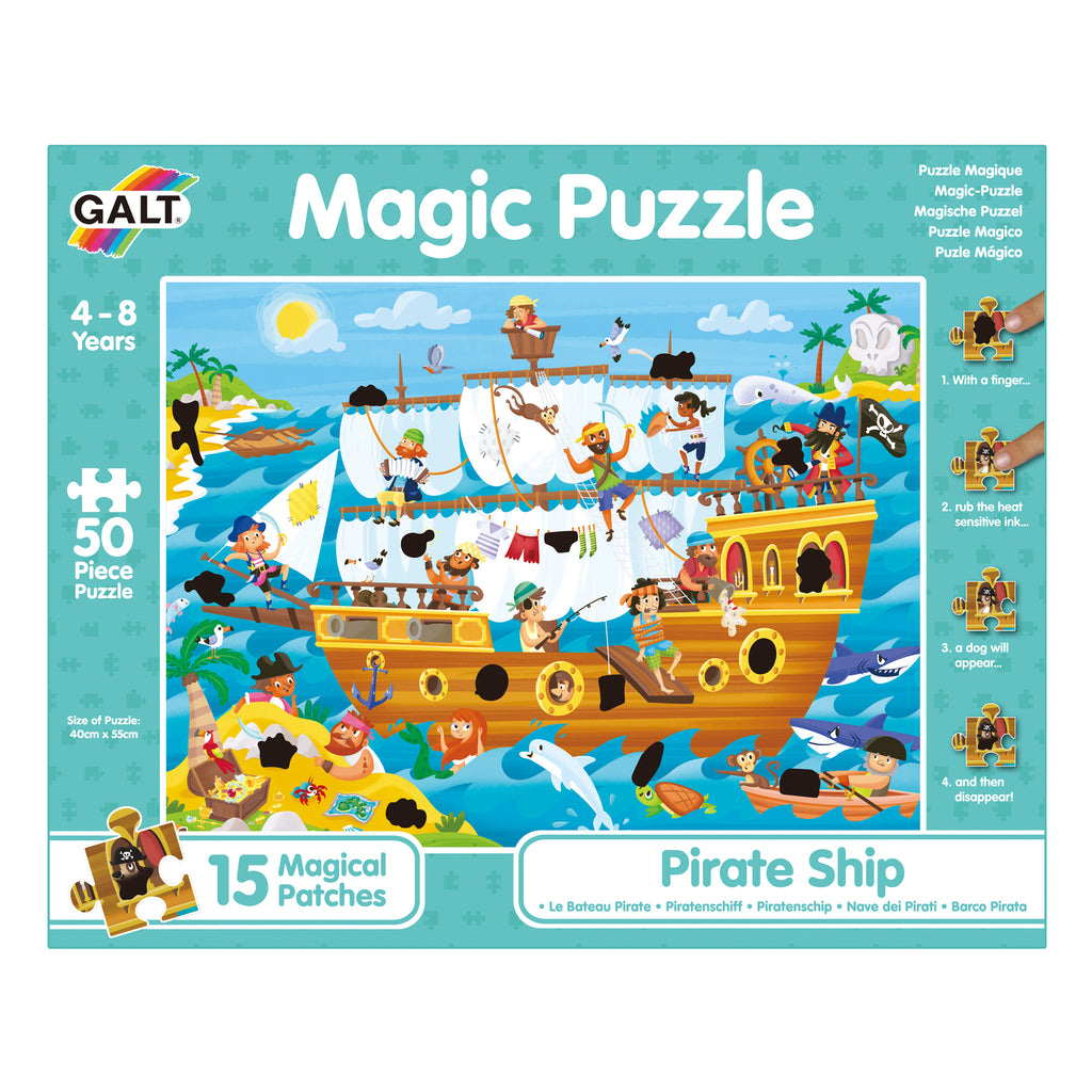 Pirate Ship Magic Puzzle