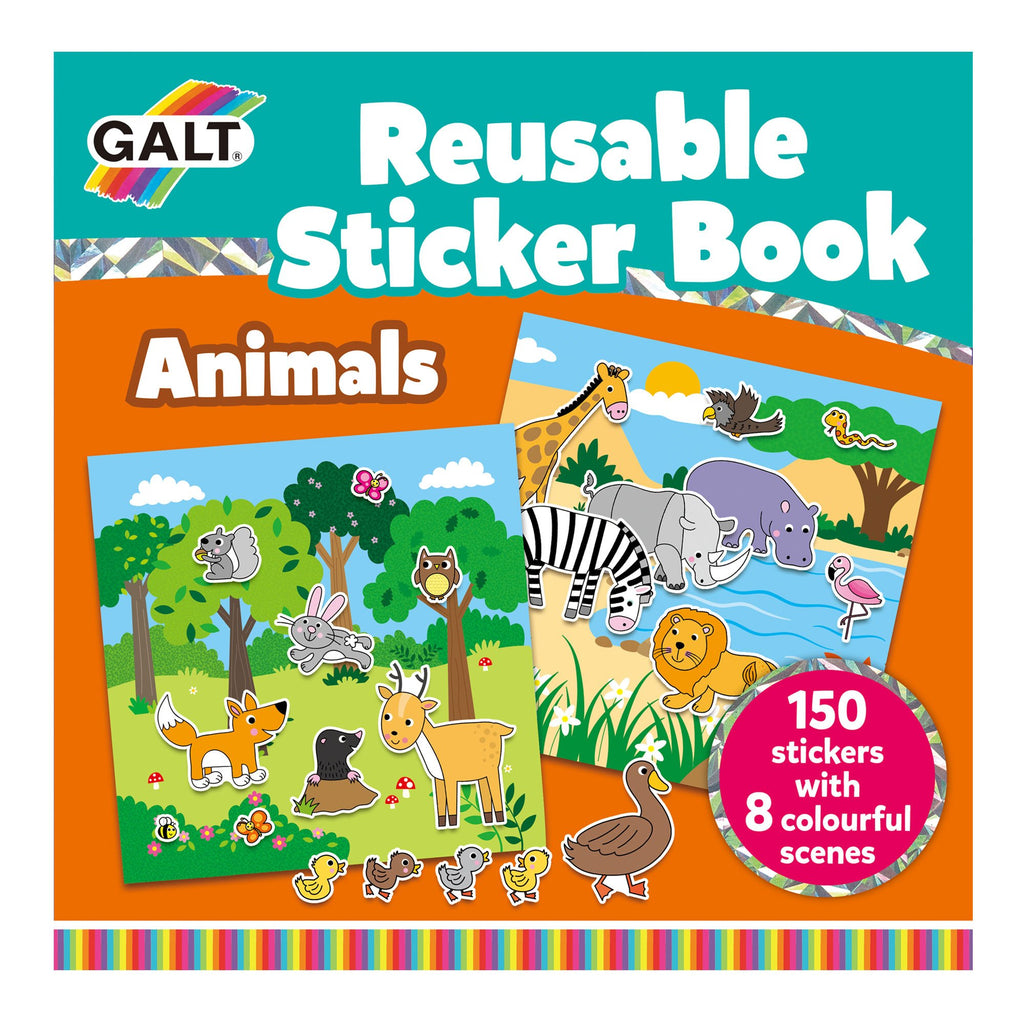 Reusable Sticker Books - Animals