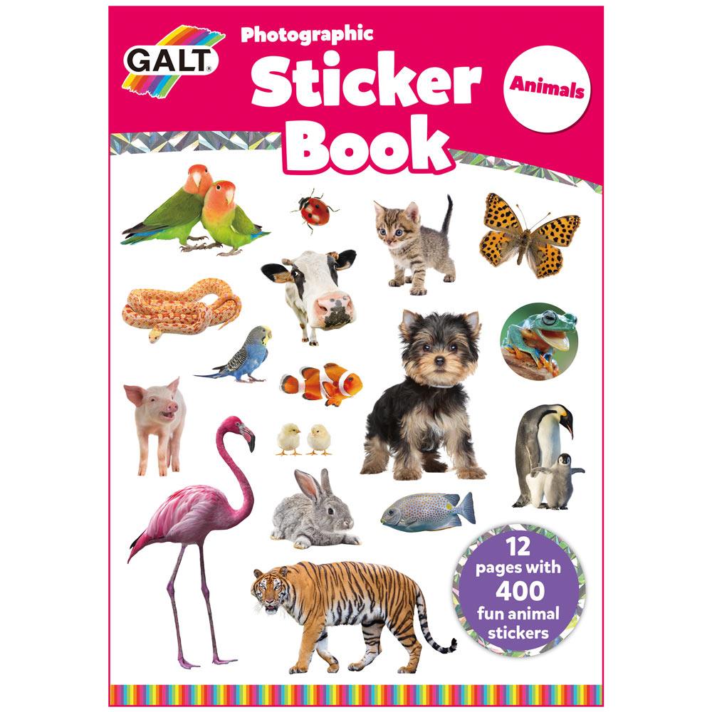 Photographic Sticker Book - Animals